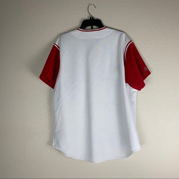 Majestic Anaheim Angels Jersey Mens Size XL - Picture 4 of 5